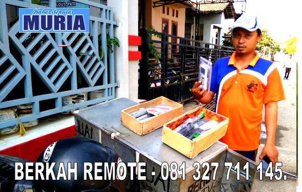 Muhyidin Warga Desa Ujungpandan Jepara , 10 Tahun Keliling Jualan Remote