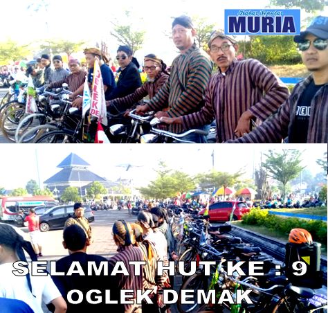 Suasana Jadul mengiringi Harlah KE 9 Oglek Demak