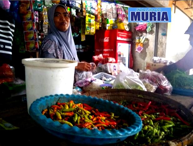 Harga Cabai di Pasar Tradisional Meroket , Penjualan Turun Separuhnya