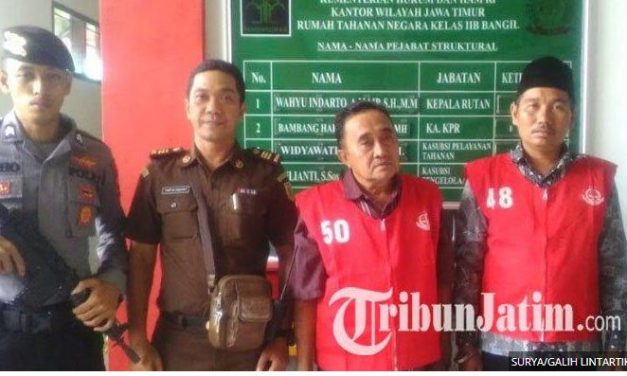 Kasus Mark Up Dana Desa di Pasuruan, Kades dan Kaur Dompo Dituntut Pidana 4,5 Tahun