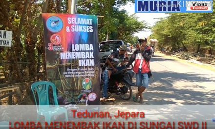 Lomba Menembak Ikan di Sungai SWD II Tedunan Jepara Seru!!!!