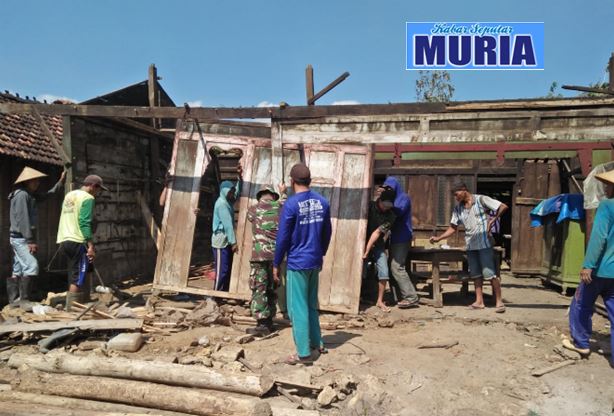 Program RTLH Sasar Rumah Surahman di Dukuh Kemisik Desa Wateshaji Pati