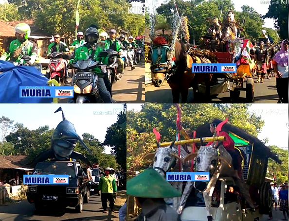 Karnaval Haul Syeh Jondang Jepara Meriah , Penuh Persatuan dan Kesatuan