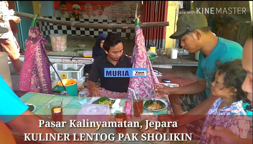 YUK !!!  SARAPAN LENTOG PAK SHOLIKIN PASAR KALINYAMATAN