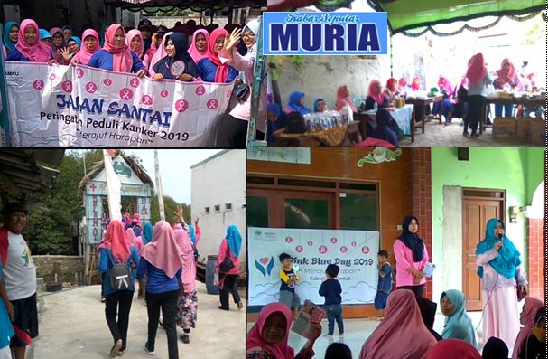 Ratusan Ibu Ibu MAMPU  HADIRI ACARA   Pink blue  Day ‘Aisyiyah Demak di Kedungmutih