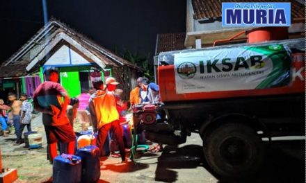 IKSAB TBS 18, Droping Air Bagi Warga Kekeringan Air Bersih