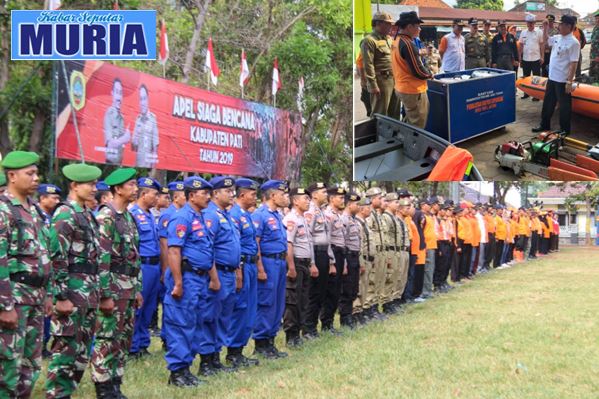 Bupati Pati Pimpin Apel Siaga Bencana di Alun Alun Kota