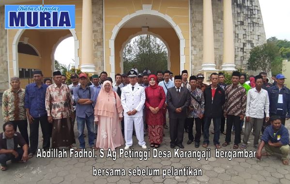 Abdillah Fadhol ,S Ag Pimpin Kembali  Desa Karangaji Enam Tahun Lagi.