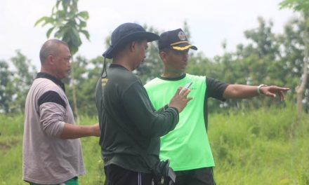 Kasdim Pati Tinjau Kesiapan Lahan Untuk Hijaukan Lapangan Tembak Sirwendo