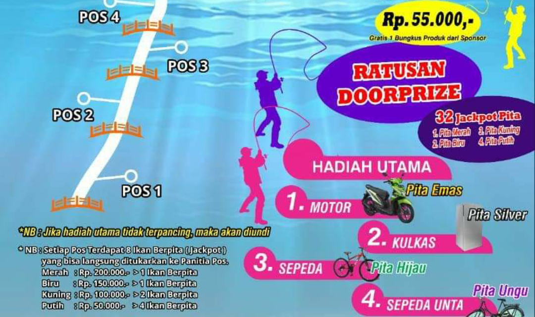 Lomba Mancing Dalam Rangka Hari Kartini dan HUT Jepara Ke 571