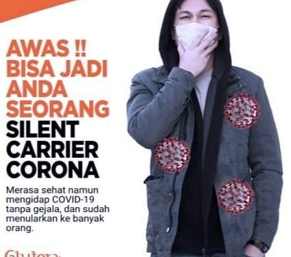 Waspada Bahaya Silent Carrier, Pengidap Korona Tanpa Gejala