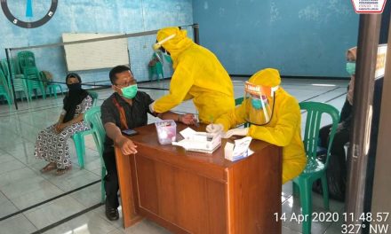 HASIL RAPID TEST 20 WARGA NALUMSARI DINYATAKAN NEGATIF