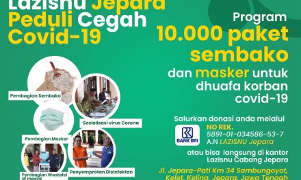 Lazisnu Jepara Peduli Cegah Covid 19 Dengan berbagai Kegiatan