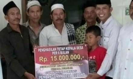 Menginspirasi , Agus Salim Kades Bedono Demak Siltap dan Bengkoknya Dihibahkan Untuk Warganya