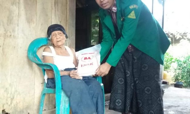 BERKAH SUMBANGAN ANGGOTA, BERAS ANSOR NGABUL DIBAGI