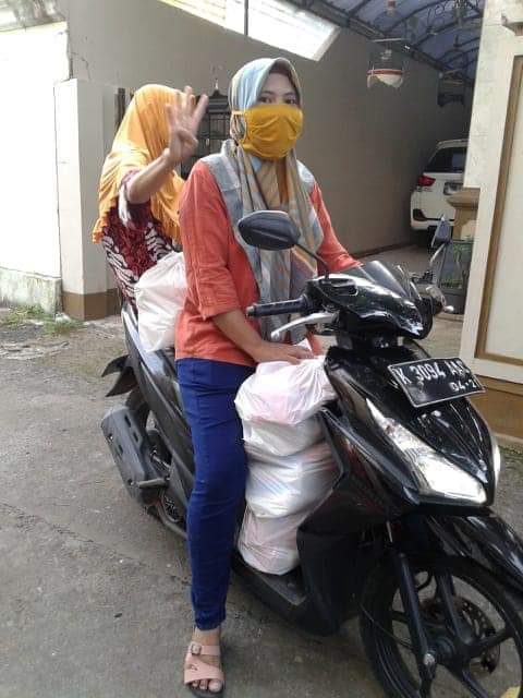 Bantuan Paket Sembako Mandiri ke-4 Untuk Warga Kauman  Bangsri