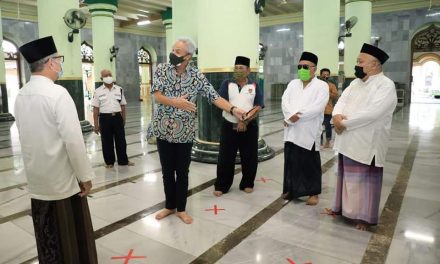 Persiapan PNB, Ganjar Keliling Cek Kesiapan Tempat Ibadah , Sekolah dan Mall