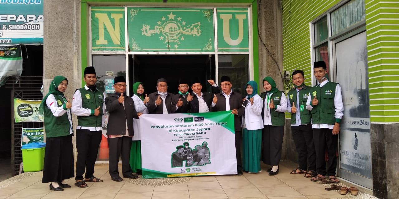 LAZISNU JEPARA SALURKAN SANTUNAN KEPADA PARA YATIM SE-KABUPATEN JEPARA