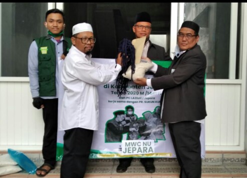 LAZISNU JEPARA SALURKAN SANTUNAN LEWAT MWC NU JEPARA KOTA