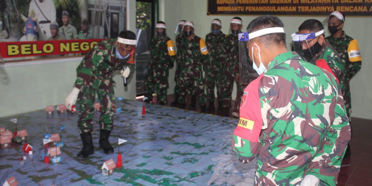 Simulasi Tactical Floor Game Digelar Dalam Latihan Posko I