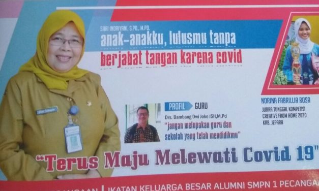SMPN 1 Pecangaan Jepara Lepas 311 Siswa