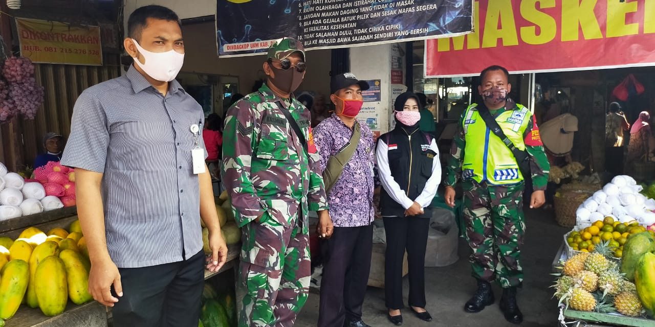 Pasar Tradisional Harus Terapkan Protokuler Covid 19