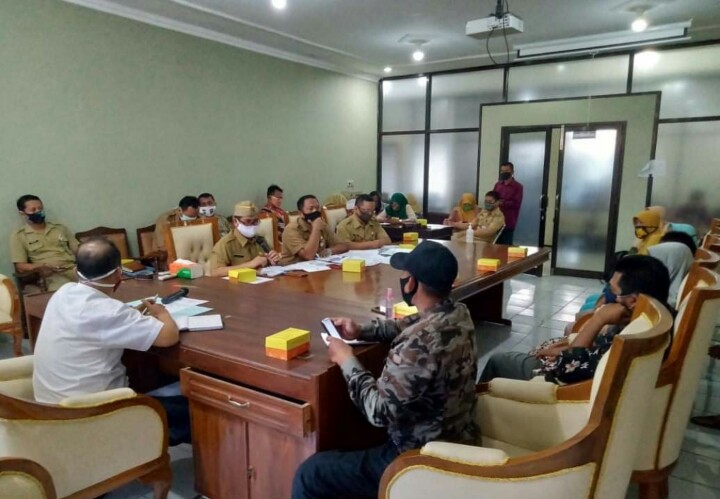 PERKUMPULAN PEDAGANG PASAR BINTORO Audiensi   DI DPRD DEMAK Soal Pembatasan Jam Buka