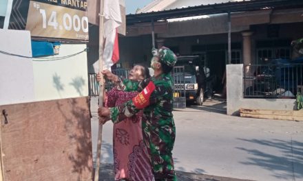 Sambut HUT RI ,Yuk Kita Kibarkan Bendera Merah Putih