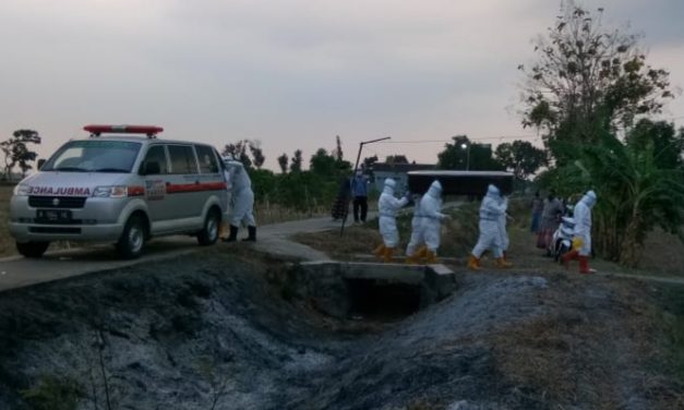 Meninggal Dengan Status Probable, Warga Kecamatan Gajah, Demak Dimakamkan Dengan Prosedur Covid-19.