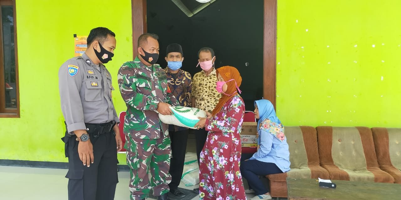 Bantuan Covid Diserahkan ,Warga Harus Taati Protocol Kesehatan