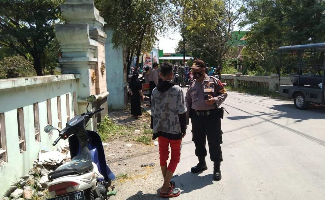 Polsek Wedung Giat Penegakan Yustisi Covid 19