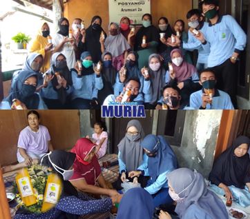 Mahasiswa KKN UIN Walisongo Edukasi Ibu-Ibu PKK  Manfaatkan Tanaman Herbal Untuk Jamu