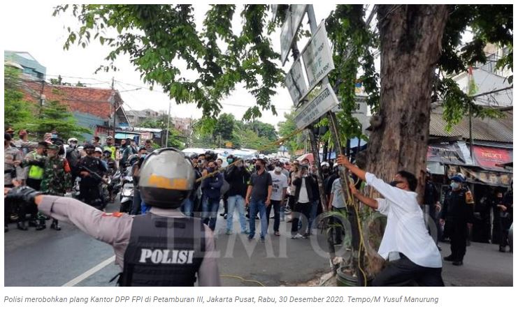 FPI Dibubarkan, Pakar: Idealnya Melalui Pengadilan, Bukan oleh Pemerintah