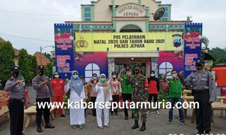 RAPI Jepara Terjunkan 60 Anggota di Pos Pengamanan Natal 2020  dan Tahun Baru 2021