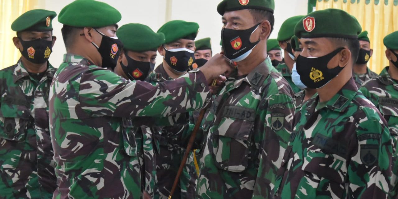 Rotasi Jabatan Perwira staf dan Danramil di lingkup Kodim 0716/Demak