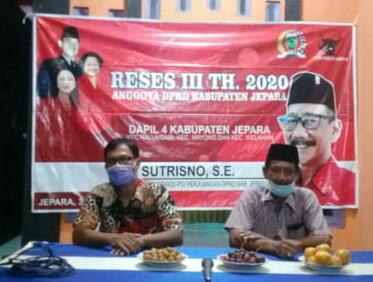 CATATAN AKHIR DAN AWAL TAHUN  POLITISI  SENIOR PDIP H.SUTRISNO,SE ,  RESES III  DAN PANDEMI COVID 19