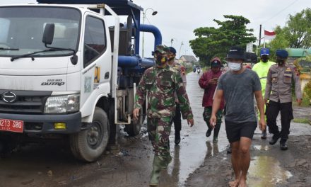 Dandim Demak Tinjau Banjir Sayung ,8 Desa Masih Tergenang
