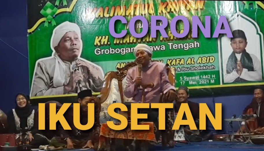 Jangan Takut Corona , Minta Yang Buat Corona untuk Menghentikan