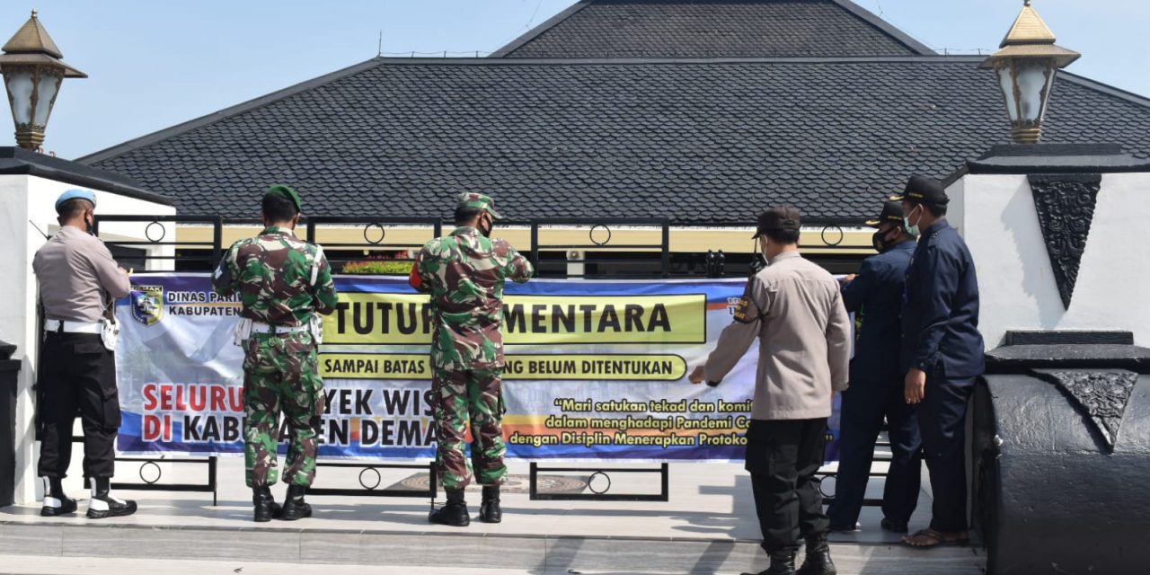 Demak Zona Merah Lagi ,Destinasi Wisata Ditutup !!!!!