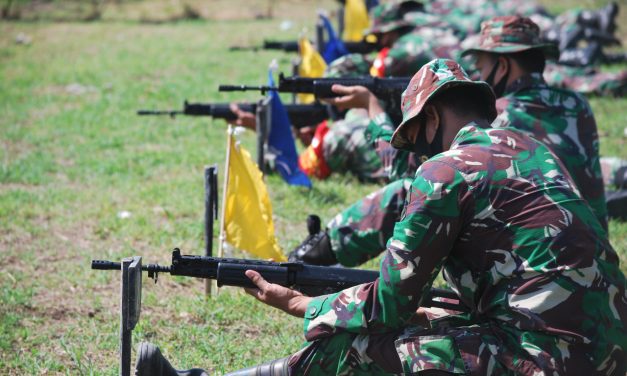165 Anggota Kodim Demak Ikuti Latihan Tembak