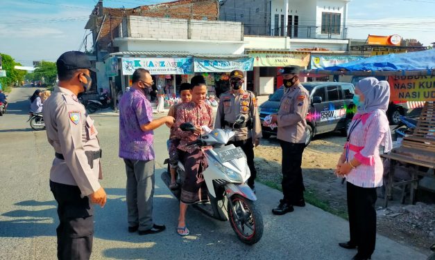 Dinkominfo Bersinergi Dengan Polres Sosialisasikan Prokes dan Stop Pungli