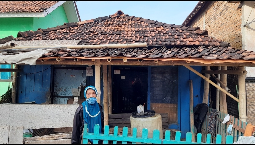 Mbah Sulimah Berharap Rumahnya Dapat Bantuan RTLH , Ini penyebabnya