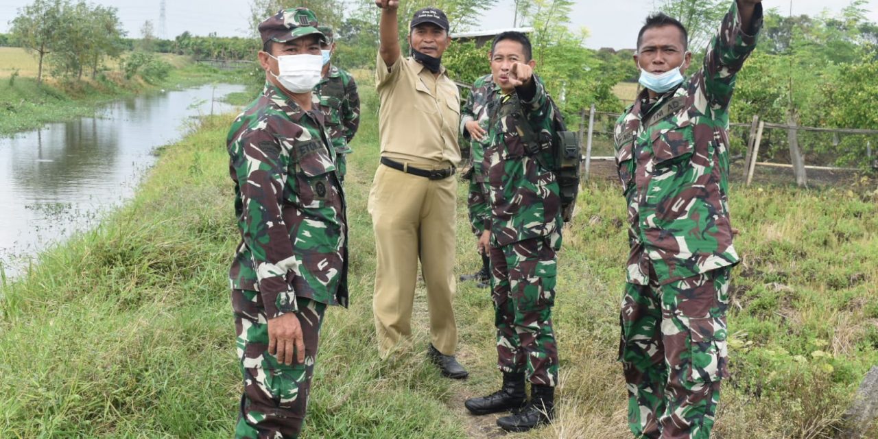 Dandim Demak Tinjau Lokasi TMMD Sengkuyung III Di Desa Tempuran