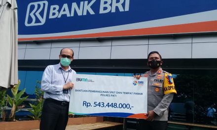 MELALUI PROGRAM CSR, BRI PATI BERI BANTUAN POLRES PATI