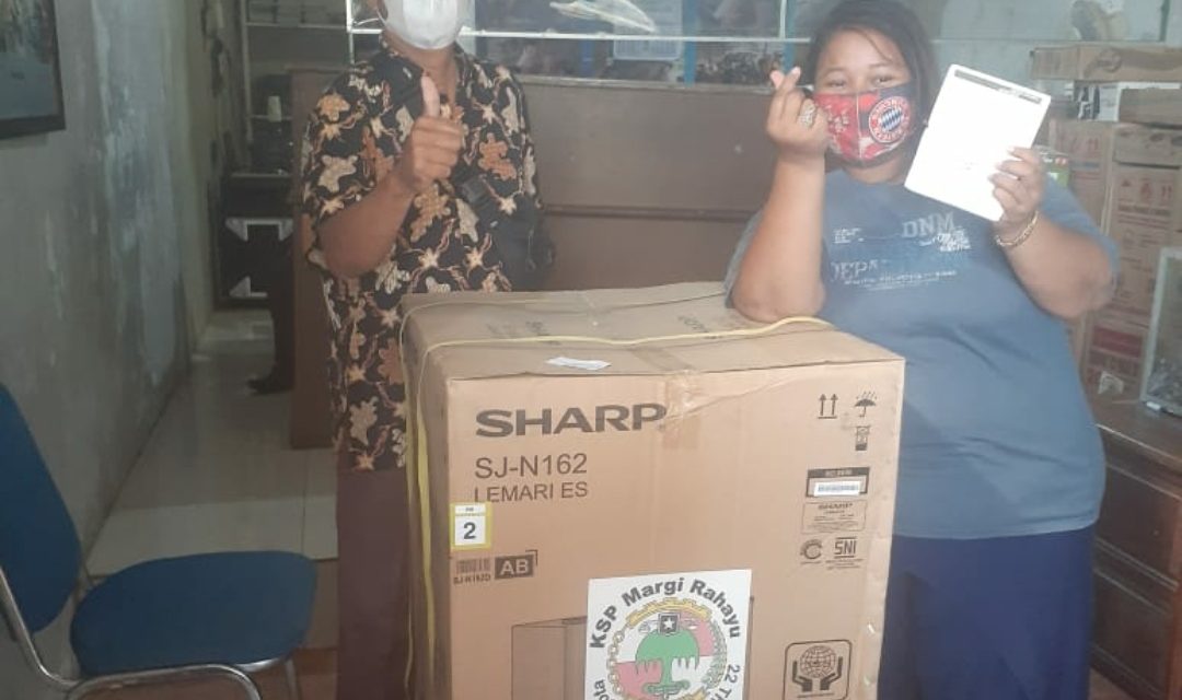 HUT KSP Margi Rahayu ke 22 , Bagi Bagi Hadiah Untuk Anggota