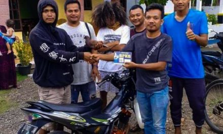 Temukan Merpati Warga Desa Kwasen Pekalongan dapat Hadiah Motor Satria