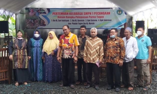 Keluarga Besar SMPN 1 Pecangaan Lepas 5 Anggota ,Purna Karya dan Pindah Tugas