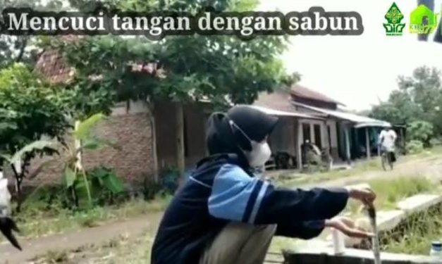 MAHASISWA KKN UIN WALISONGO , EDUKASI KEBIASAAN  SAAT PANDEMI COVID-19″