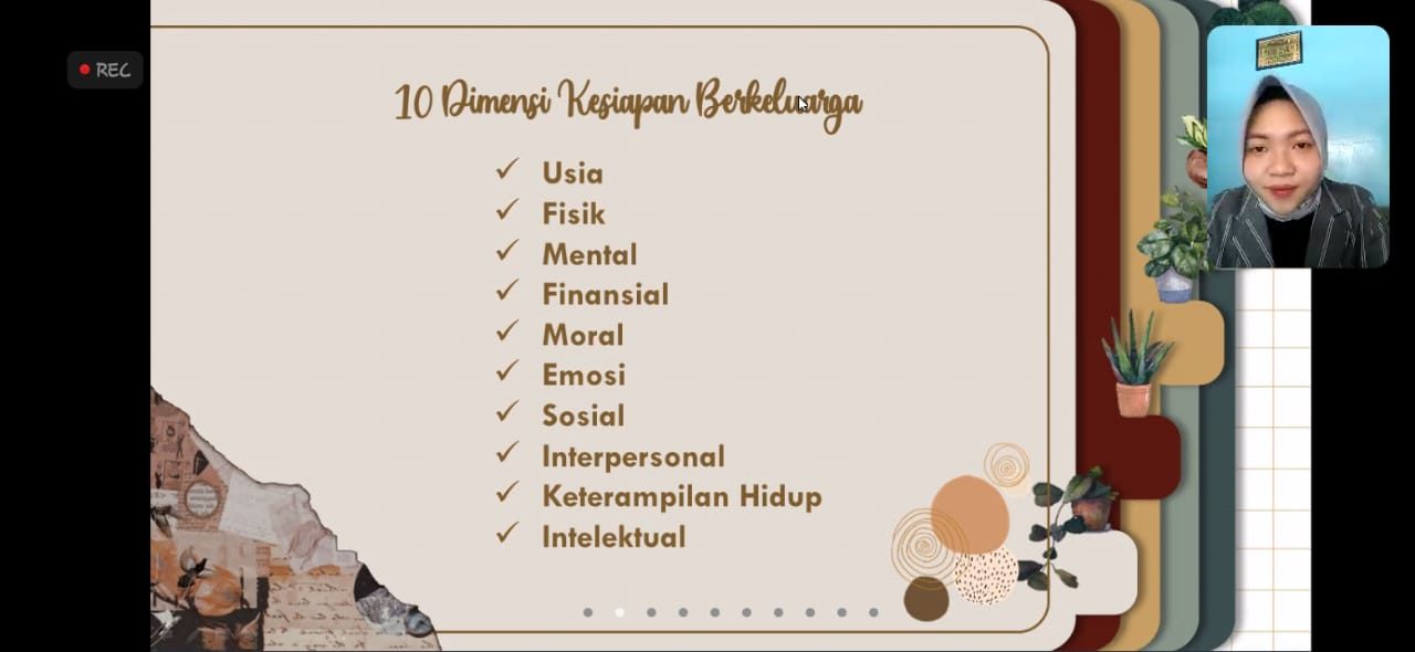 Mahasiwa KKN 77 Gelar Webinar Kesetaraan Gender “ Childfree Dalam Keluarga. Bagaimana ?”