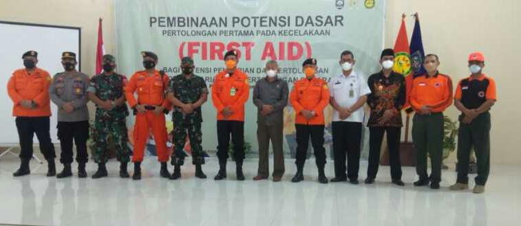 BASARNAS GELAR DIKLAT FIRST AID RELAWAN PATI